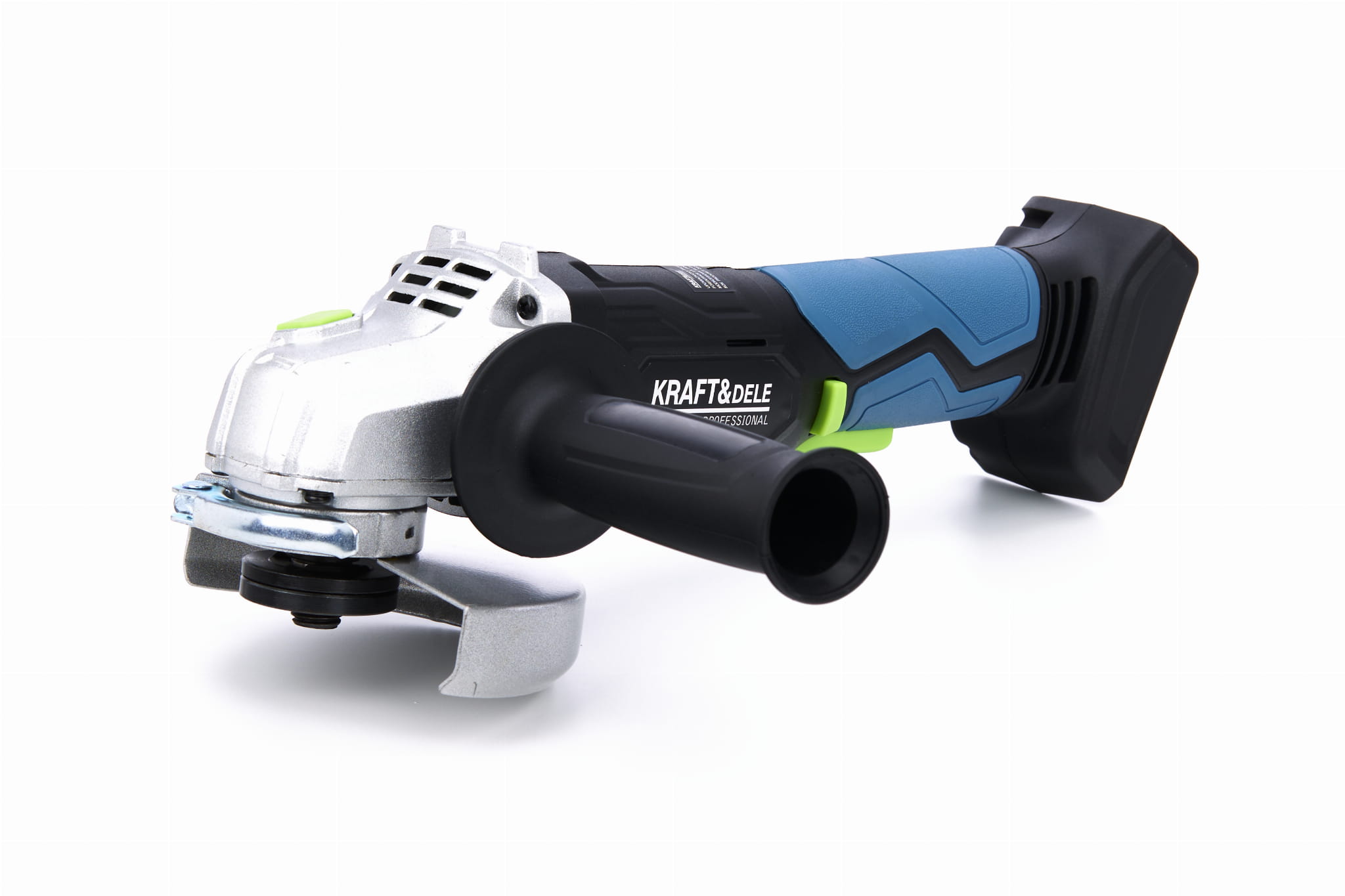 Akumuliatorinis kampinis šlifuoklis 125 mm 21V KRAFT&DELE