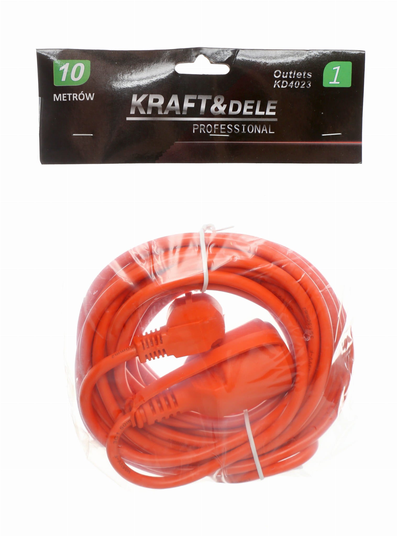 Prailgintuvas su dangteliu 10m 3x1,5 mm KD4023