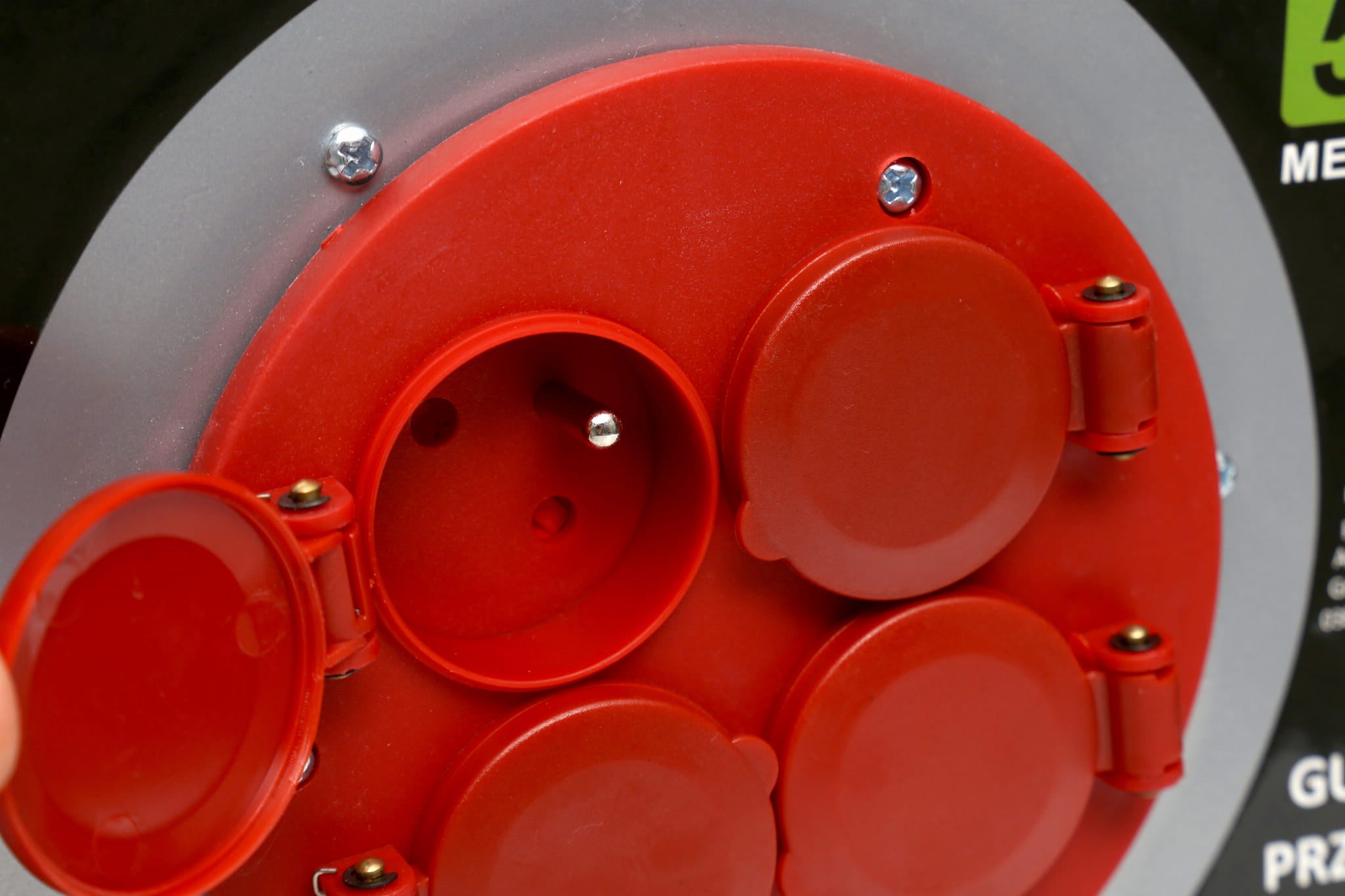 Prailgintuvas su rite 50m 16A 4 vietų 3x2,5mm KRAFT&DELE KD4022