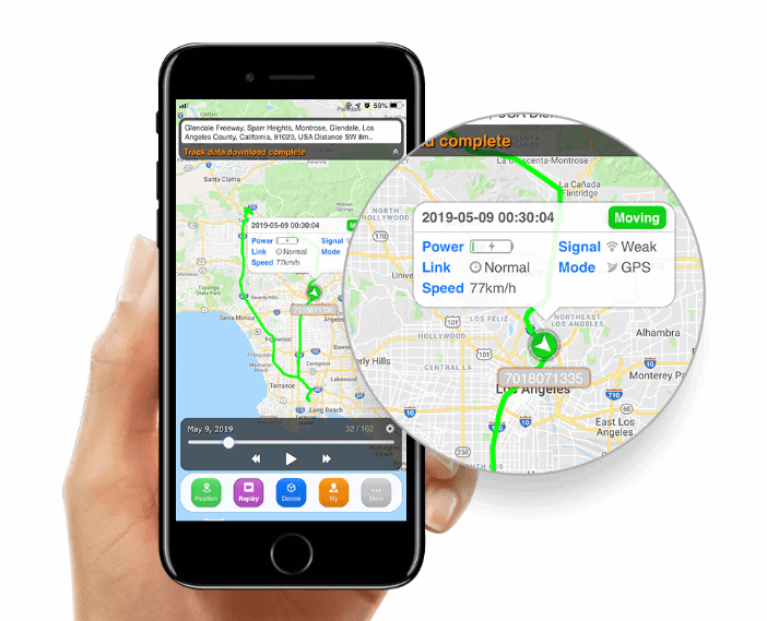 GPS seklys SINOTRACK ST-901 su vidine baterija - Piki