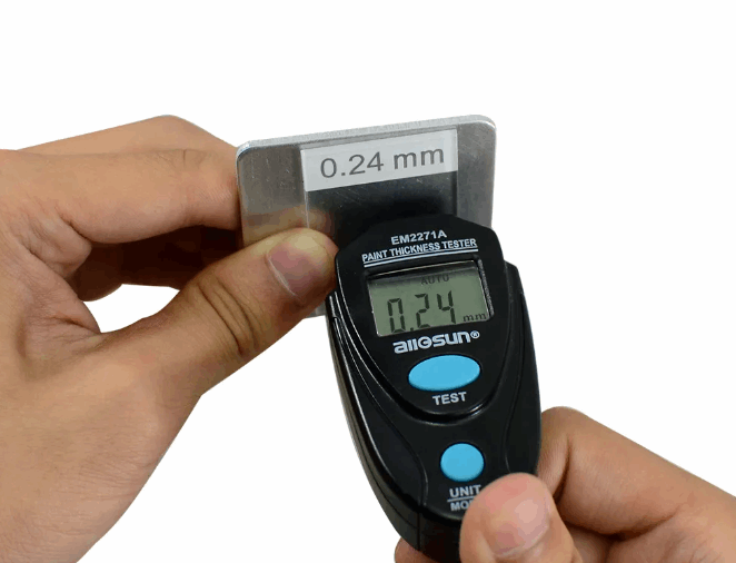 Dažų storio matuoklis