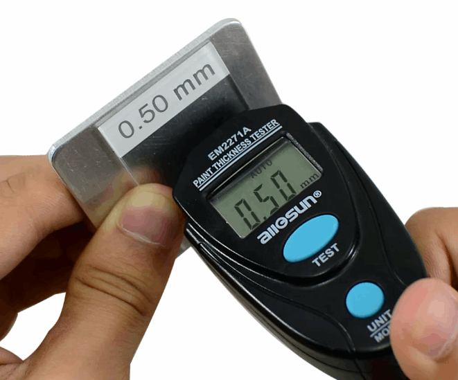 Dažų storio matuoklis