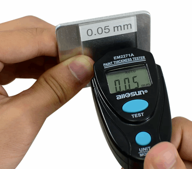 Dažų storio matuoklis