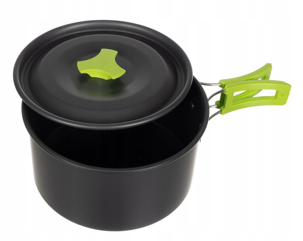 Turistinis indų ir įrankių rinkinys - nešiojami virtuvės reikmenys