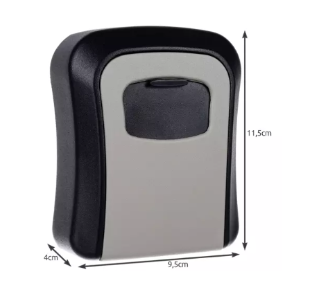 Kodinė dėžutė raktams su dangteliu