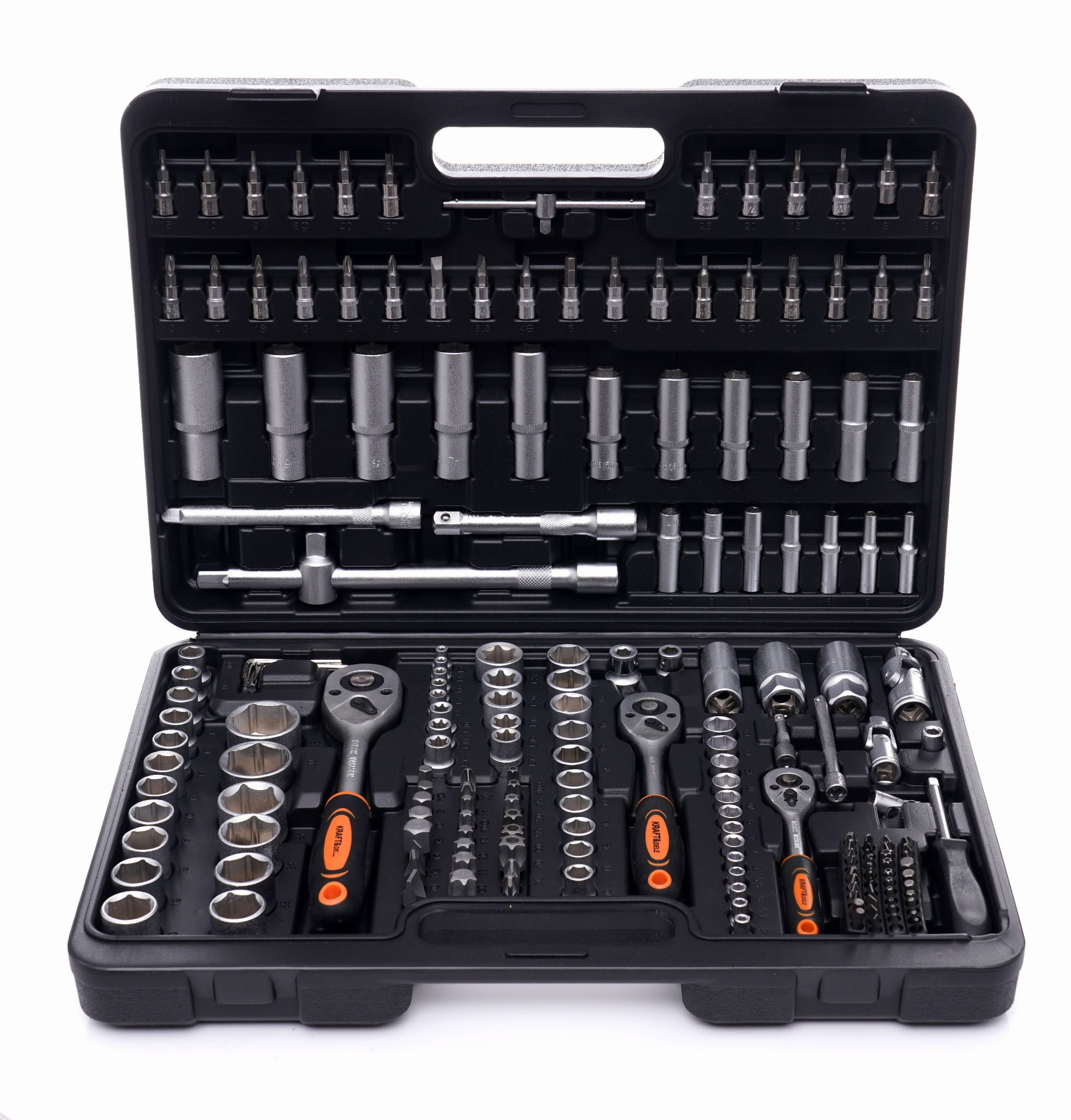 Galvučių ir įrankių rinkinys KRAFT&DELE 292 dalių KD10460