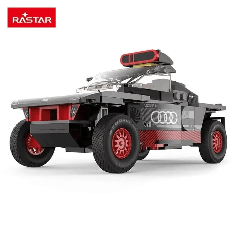 RASTAR 1:30 surenkamas automodelis, konstruktorius Audi RS Q e-tron Dakar