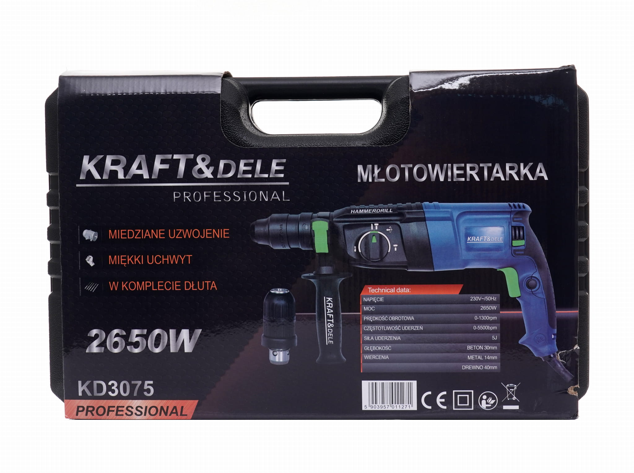 Perforatorius KRAFT&DELE KD3075 2650W
