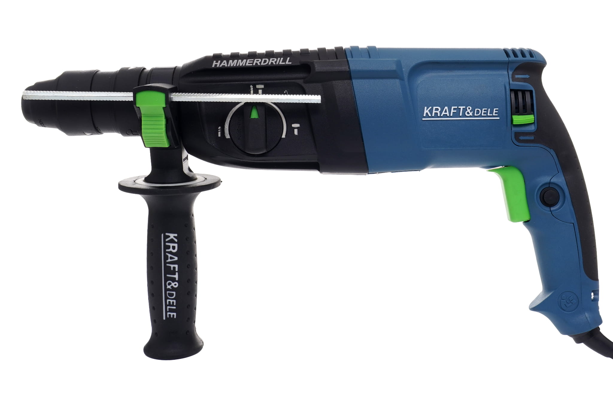 Perforatorius su papildomu griebtuvu ir grąžtais KRAFT&DELE KD3075 2650W.