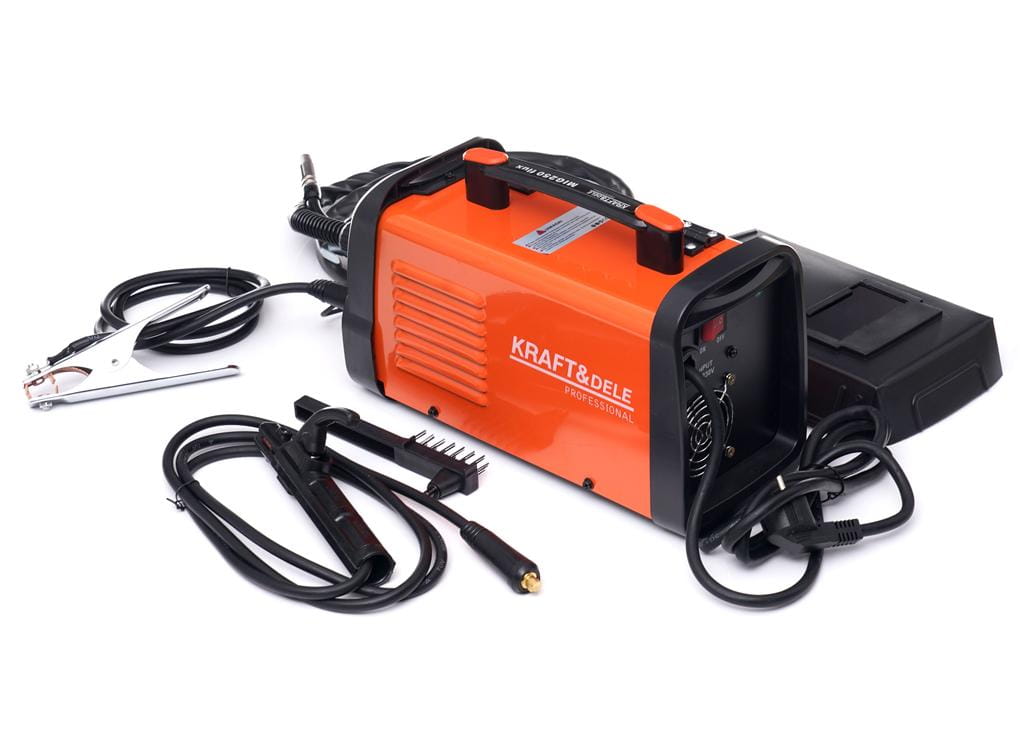 Suvirinimo pusautomatis be dujų MIG / MMA / LIFT TIG 3in1 250A KRAFT&DELE KD1875