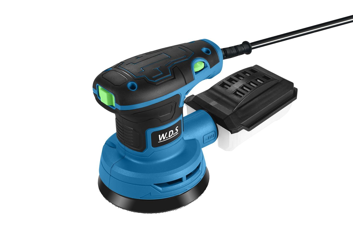 Ekscentrinis šlifuoklis su apsukų reguliavimu 125mm 1300W WDS2502