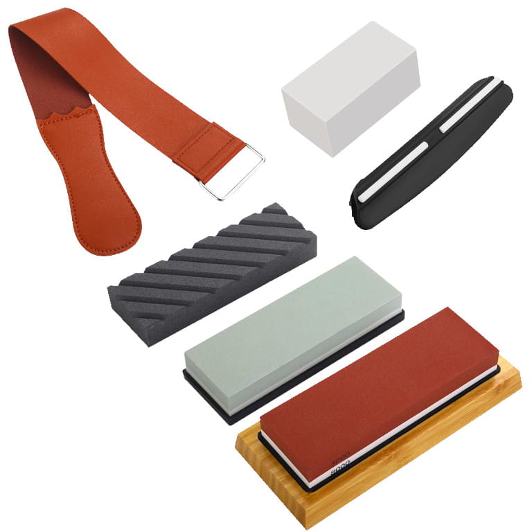 Peilio galąstuvas, galandimo akmuo su priedais KRAFT&DELE KD11271