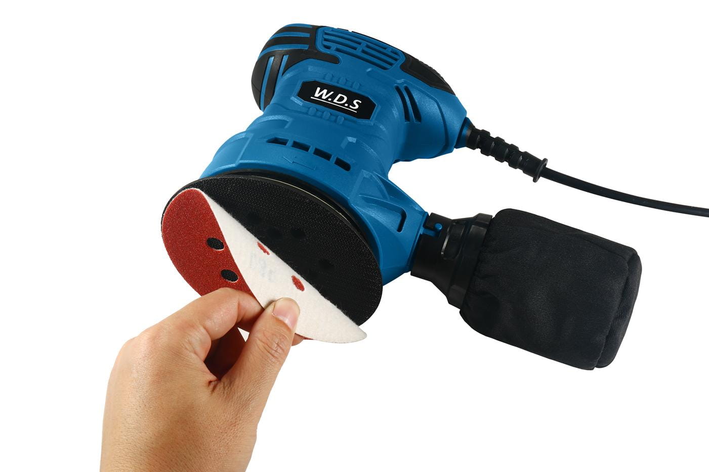 Ekscentrinis šlifuoklis 125mm 1300W WDS2500