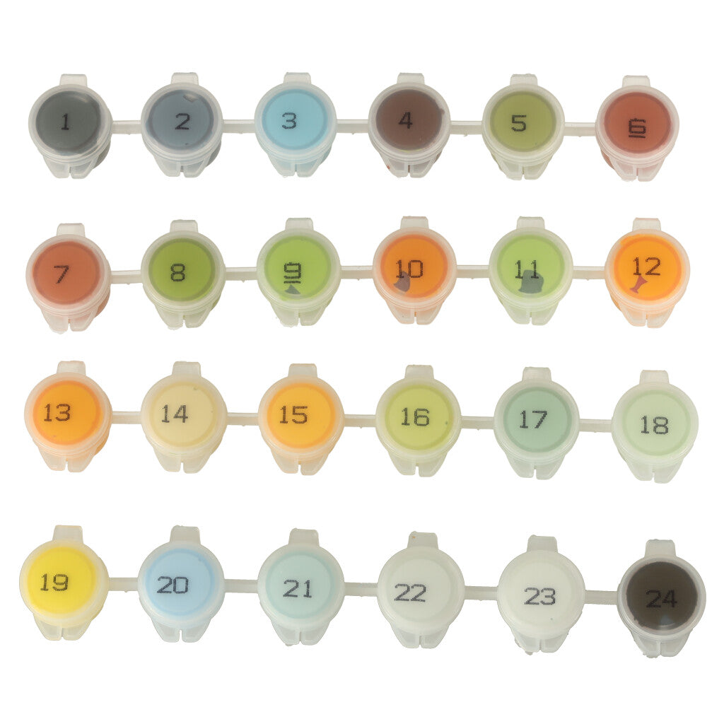 Tapyba pagal skaičius - Saulėgrąža 40X50CM PREMIUM