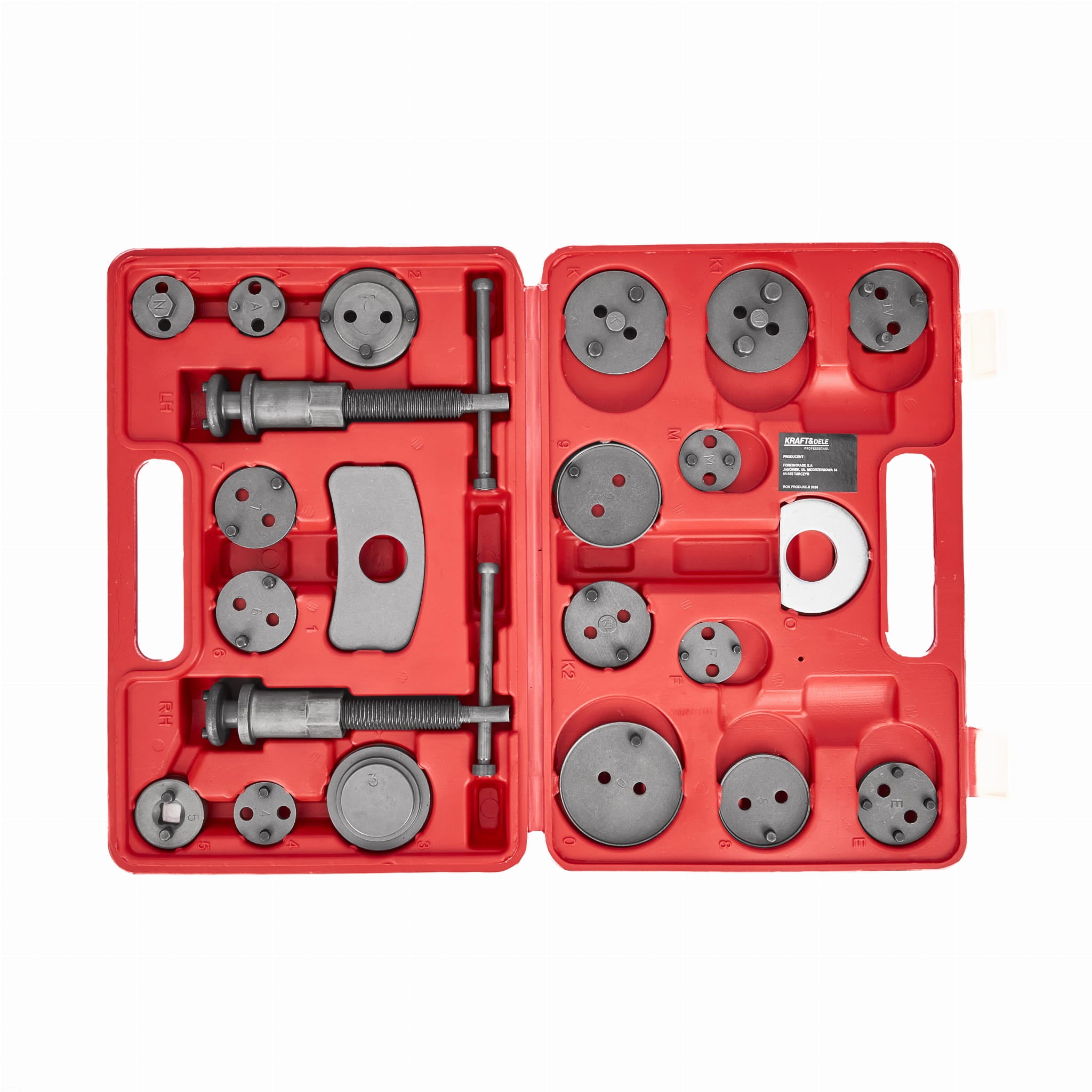 Stabdžių suportų sustumėjų rinkinys 22 vnt. WDS2210