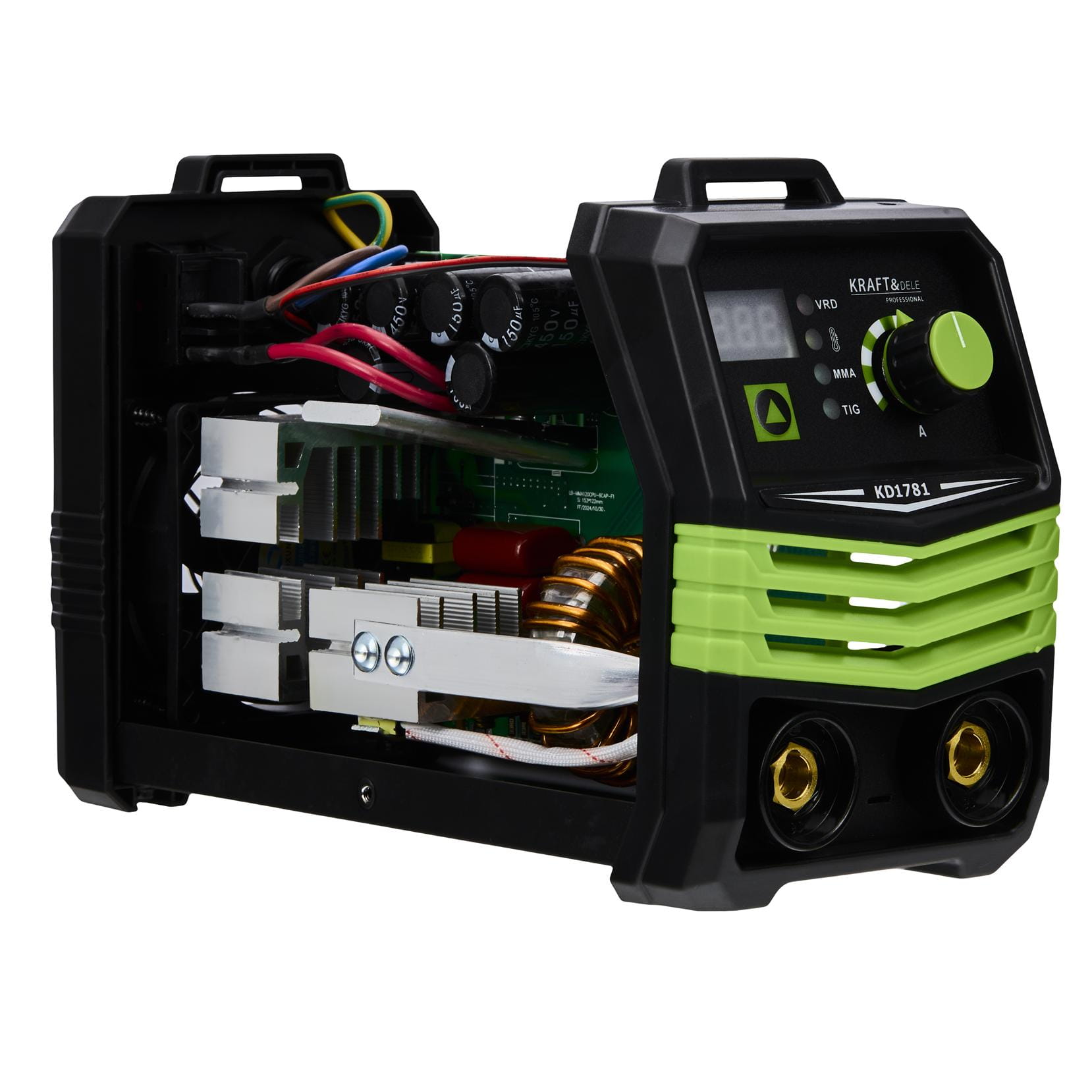 Inverterinis suvirinimo aparatas 330A MMA + TIG LIFT VRD KRAFT&DELE KD1781
