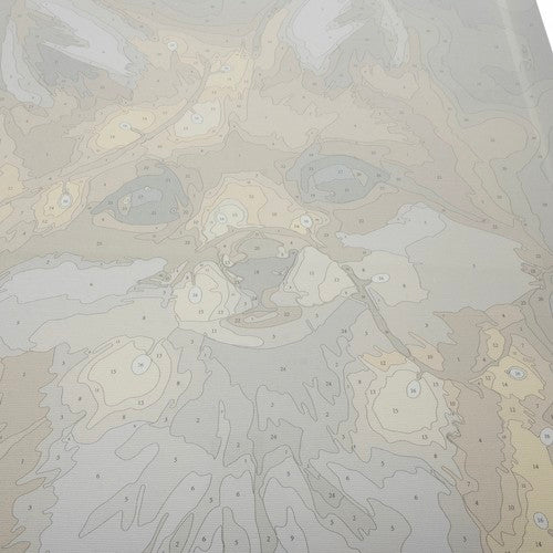 Tapyba pagal skaičius - Lapė 40X50CM