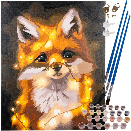 Tapyba pagal skaičius - Lapė 40X50CM