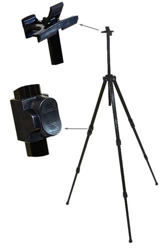 Tapybos molbertas - reguliuojamas, aliumininis 170cm