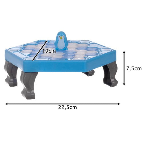 Pingvinas ant ledo arkadinis žaidimas