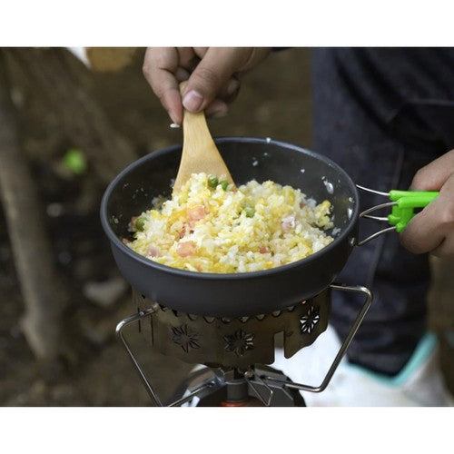 Turistinis indų ir įrankių rinkinys - nešiojami virtuvės reikmenys