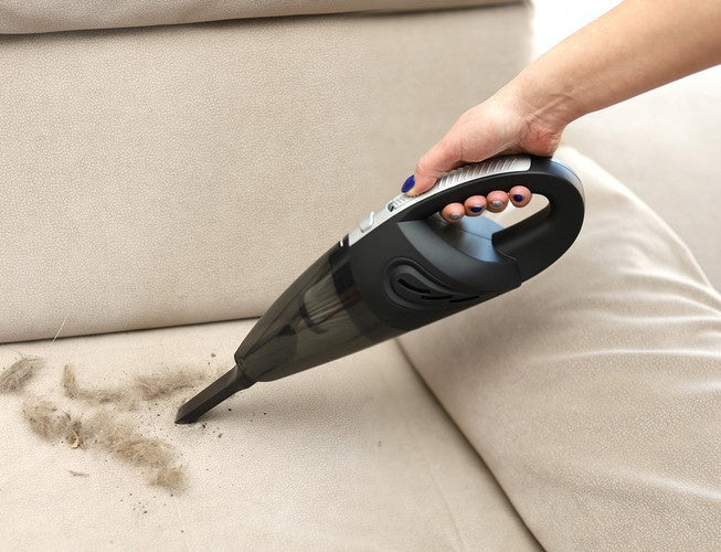 Belaidis automobilių dulkių siurblys 90W su antgaliais