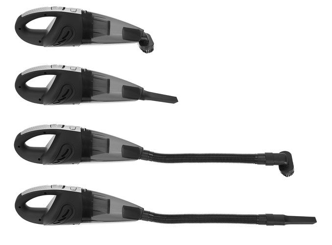 Automobilių dulkių siurblys 90W su antgaliais ir dėklu