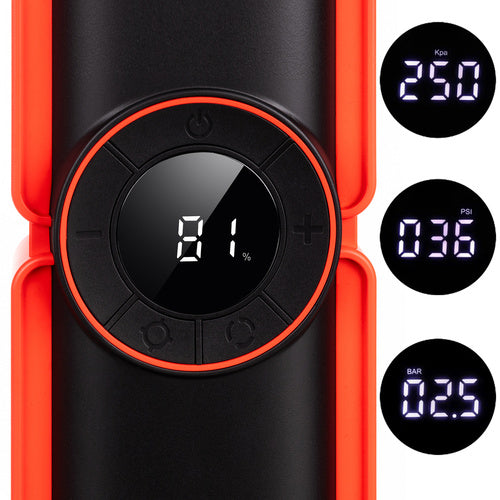 Automobilio užvedėjas, boosteris su kompresoriumi 12V 10000mAh