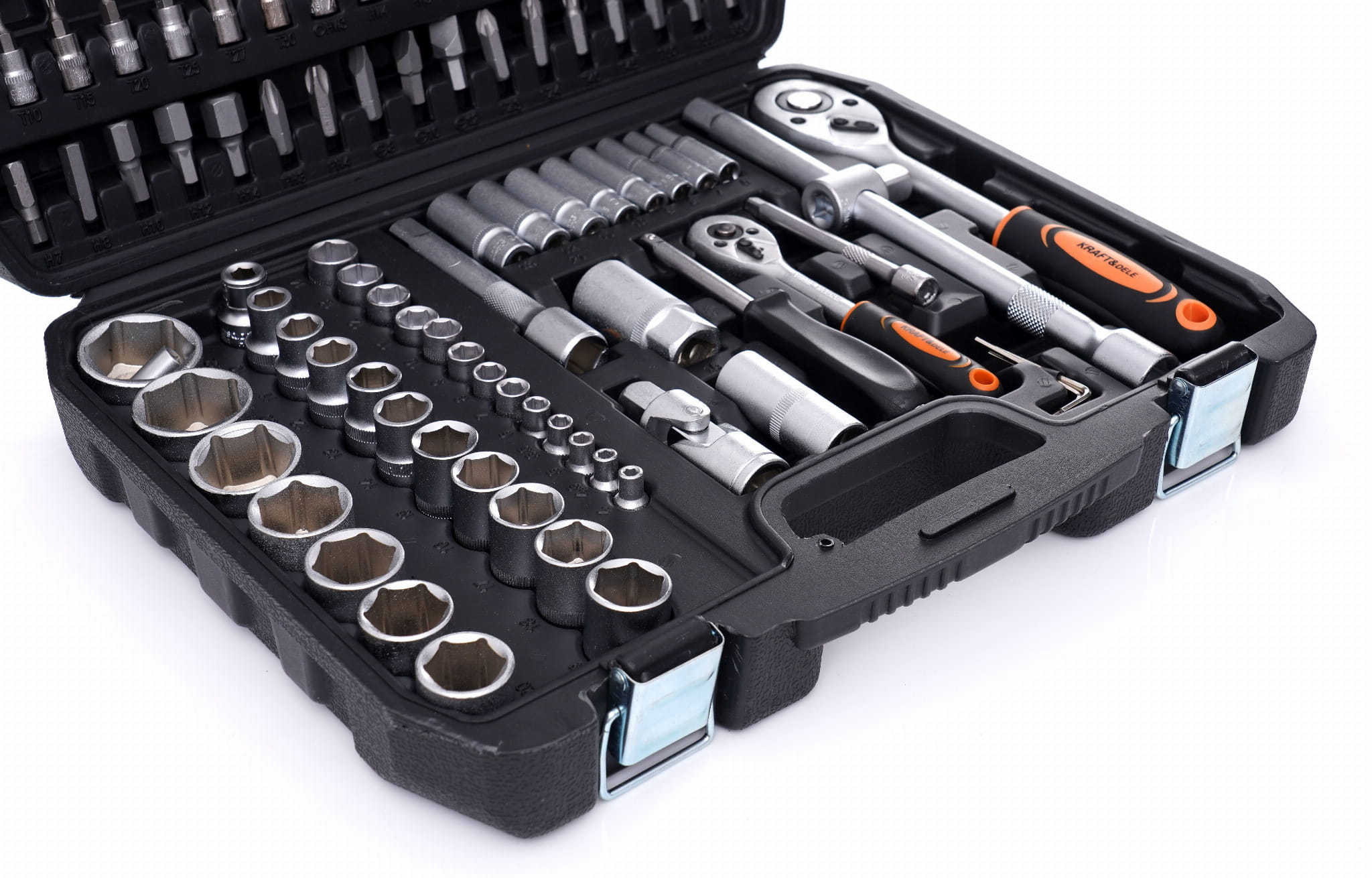 Įrankių rinkinys KRAFT&DELE 101 dalių KD10835