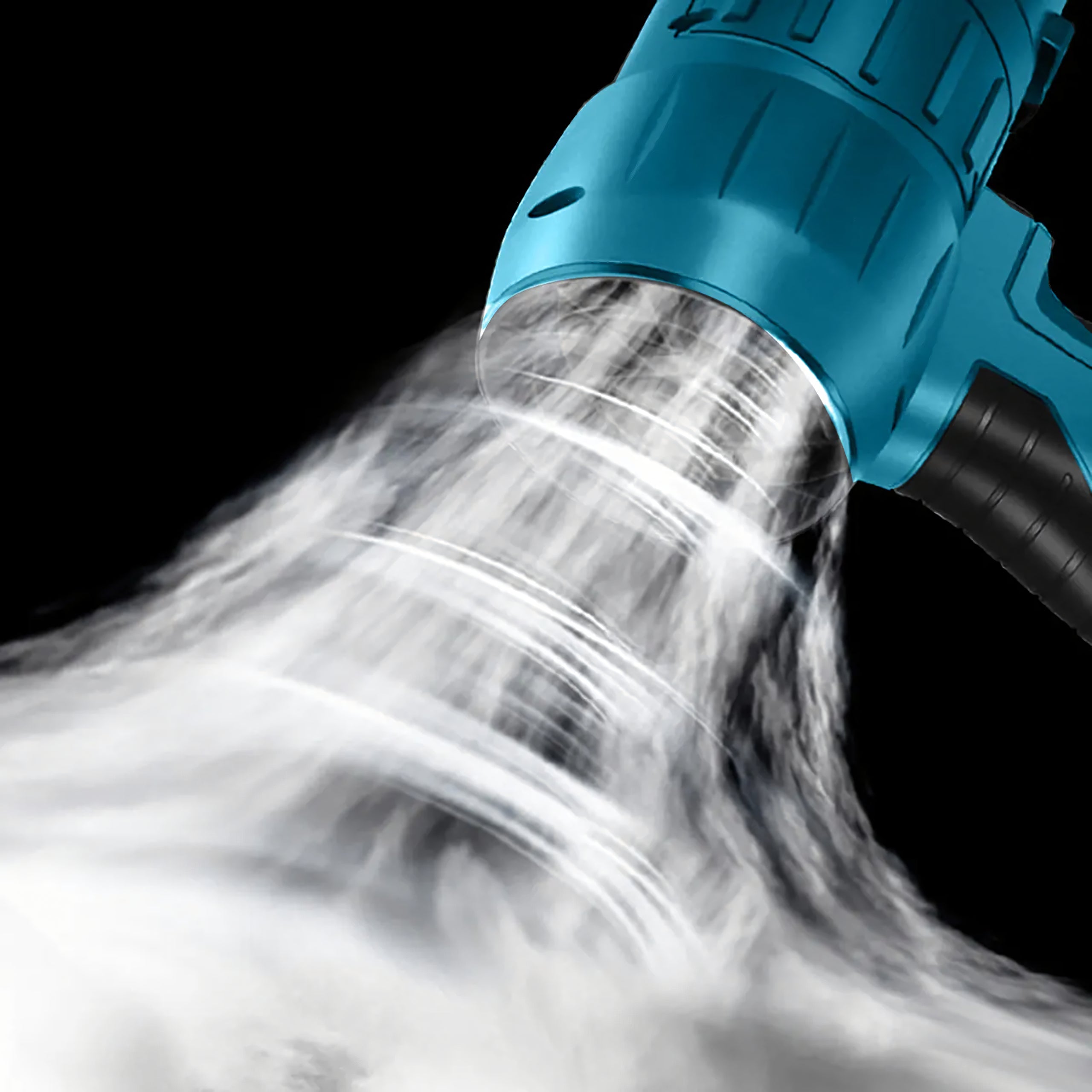 Akumuliatorinis pūstuvas 21V 400w su adapteriu ir 2 akumuliatoriais