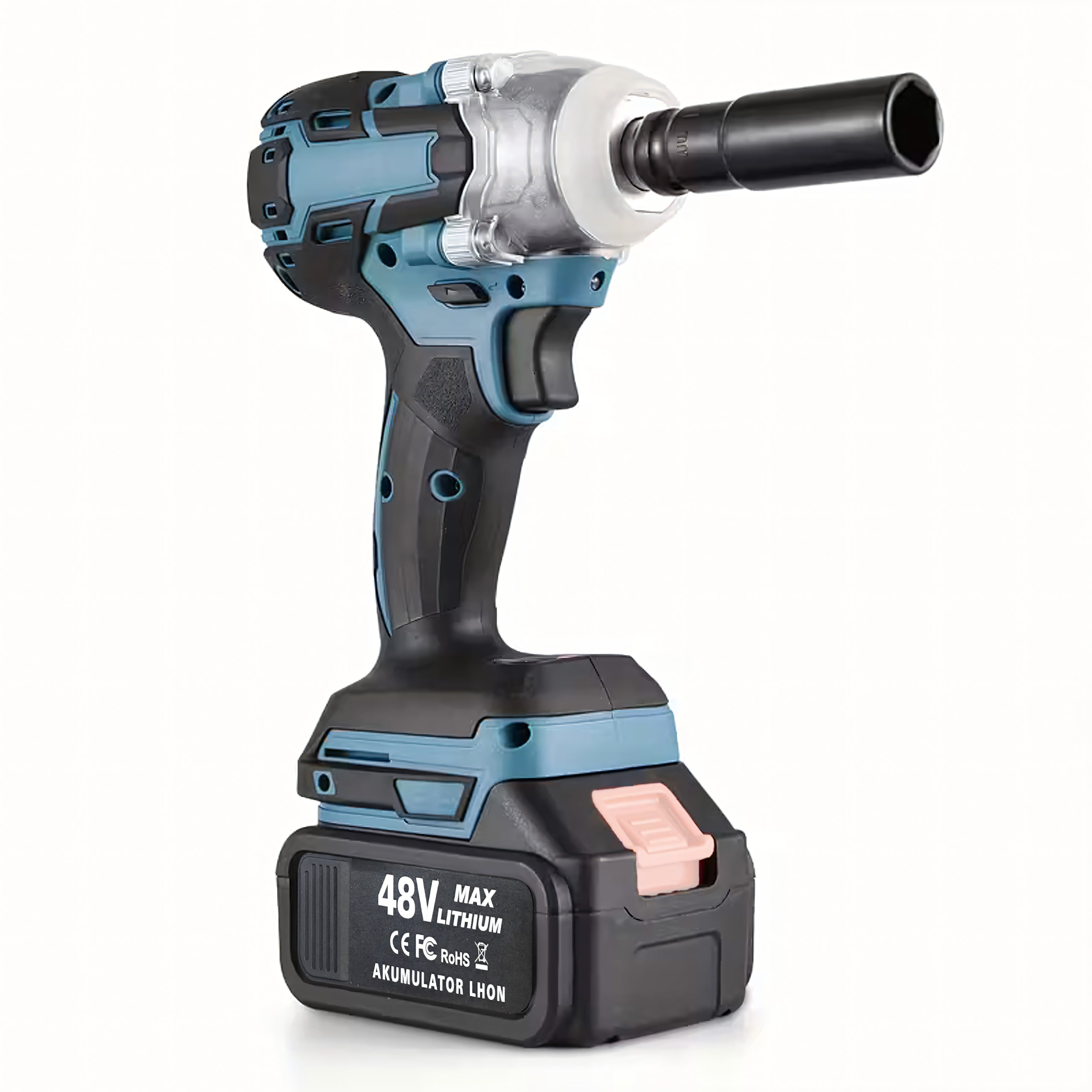 Akumuliatorinis smūginis veržliasūkis 330Nm 3500 aps./min. Bešepetėlinis, 2 akumuliatoriai