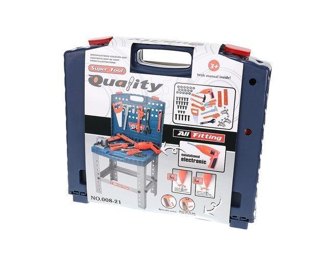 Vaikiškų įrankių rinkinys + grąžtas