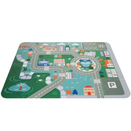 Medinės kaladėlės - miestas 100 vnt.