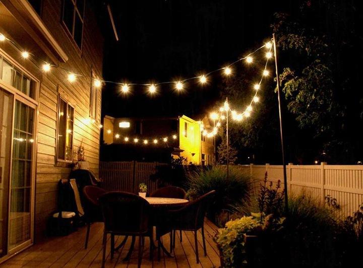 Sodo girlianda su lemputėmis (5m, 24V)