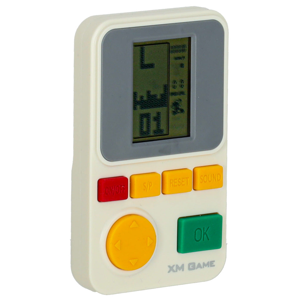 Elektroninė konsolė retro Tetris Brick Game
