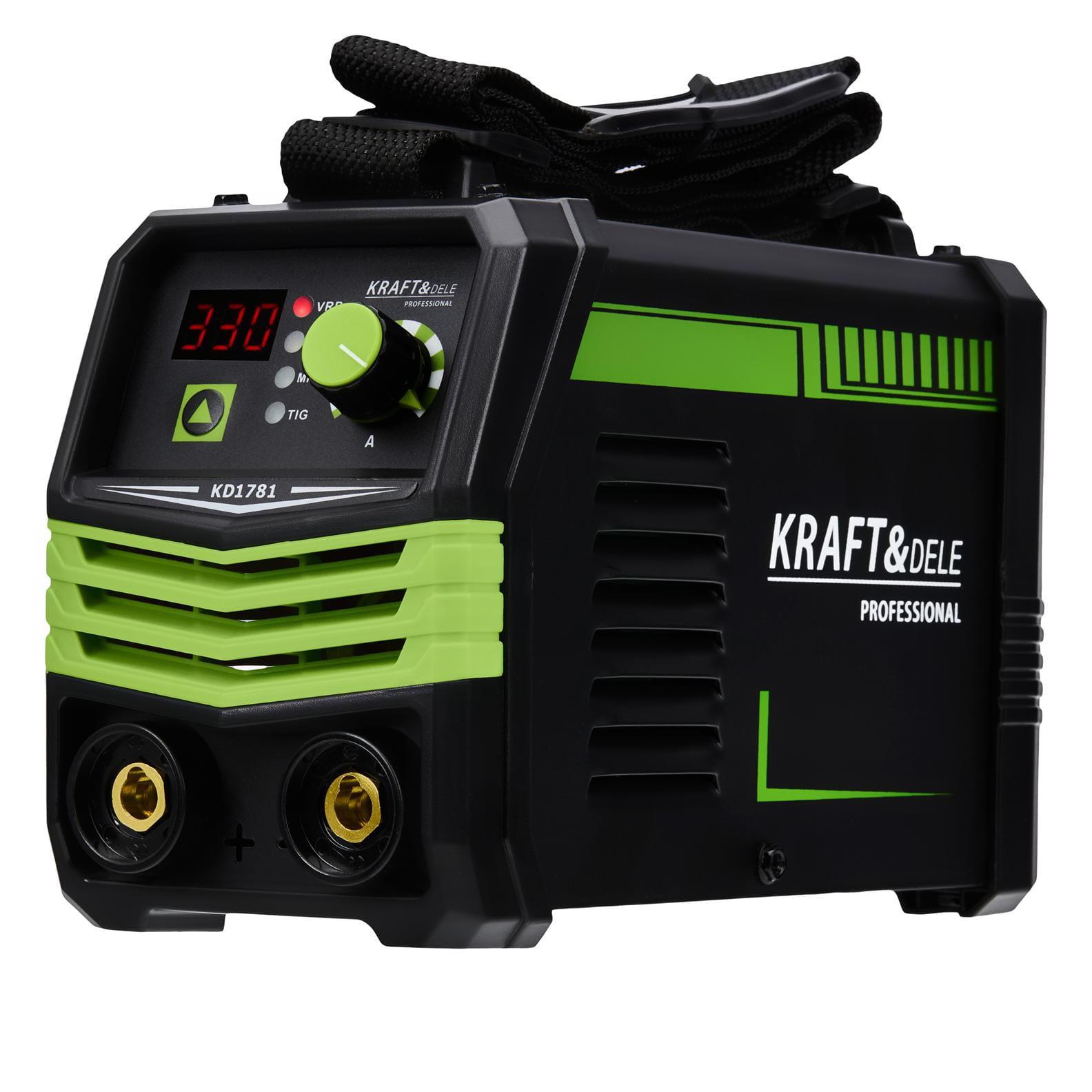 Inverterinis suvirinimo aparatas 330A MMA + TIG LIFT VRD KRAFT&DELE KD1781