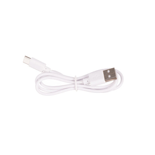 Belaidis ventiliatorius 360° 1200mAh USB -C Juodas.