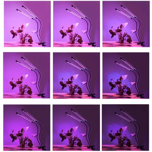 LED lempa augalų augimui 2x20