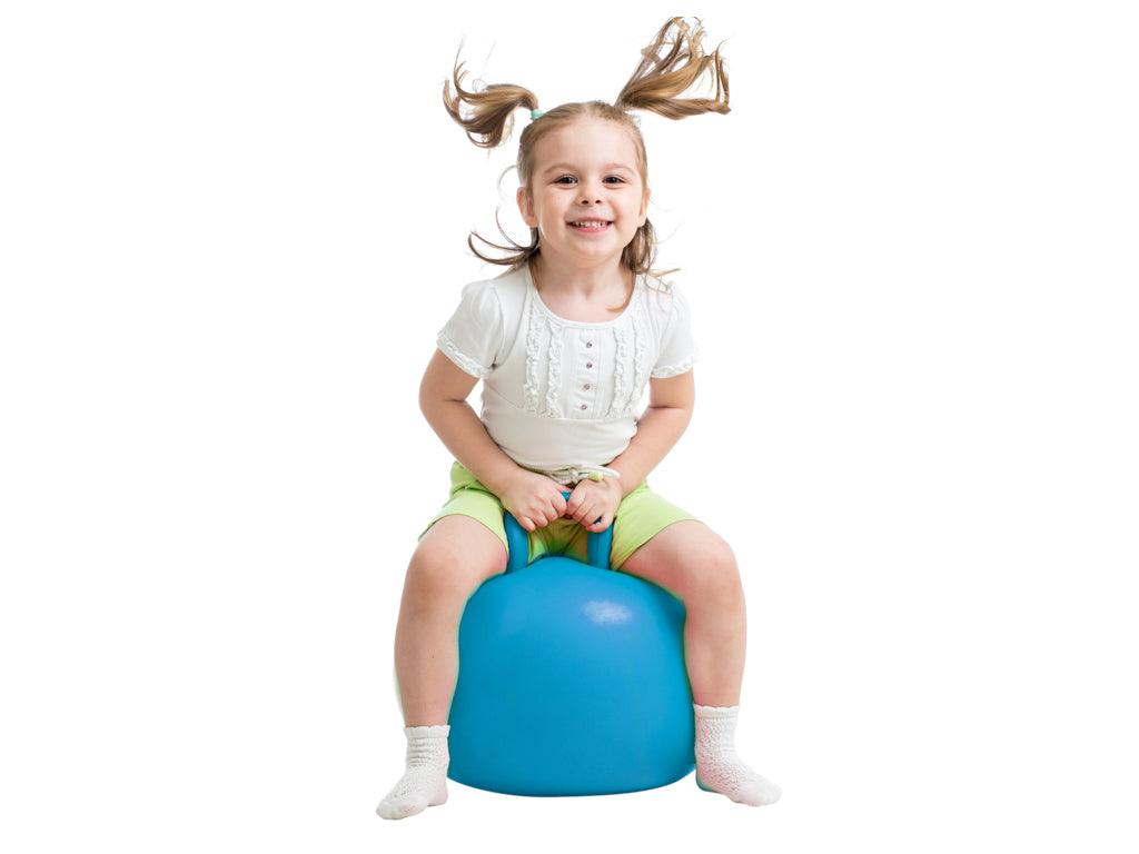 Šokinėjimo kamuolys 45cm mėlynas - Piki
